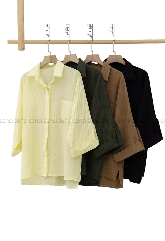 شومیز پشت دکمه السا کد1004742