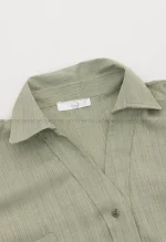 شومیز پلاسما یقه هفت کد1004764