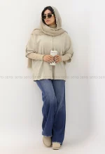 شومیز پلاسما یقه هفت کد1004764