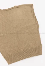 وست بافت طرح لوزی کد1004560