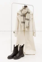 پالتو فوتر پشت دکمه آستر دارکد1004549