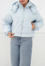 کاپشن کلاه دار پشم شیشه کد1004654