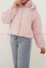 کاپشن کلاه دار پشم شیشه کد1004654