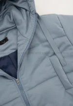 کاپشن کوتاه کتان کج راه کد1004762