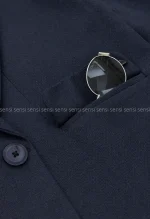 کت باکسی آستر دار کد1004467