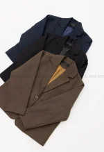 کت باکسی آستر دار کد1004467