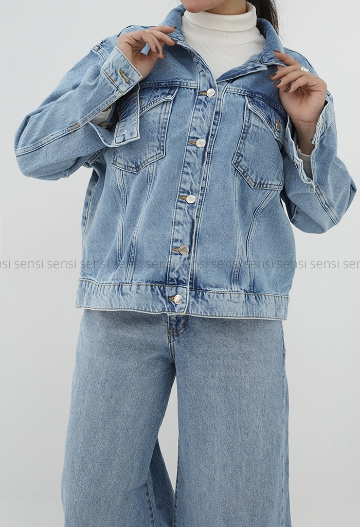 کت جین کوتاه کد1004720