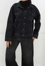 کت جین کوتاه کد1004720