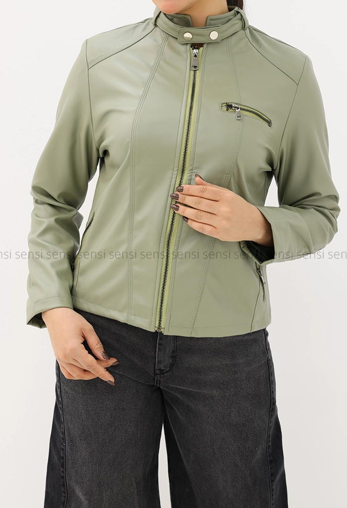 کت چرم خلبانی کد1004563