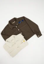 کت کتان کوتاه رنگی کد1004570