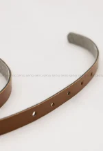 کمربند چرم پلاکیp82سانت کد1004580