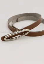 کمربند چرم پلاکیp82سانت کد1004580