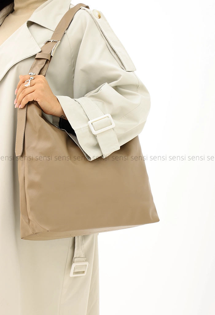 کیف چرم بزرگ تک دسته کد1004397