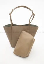 کیف چرم سطلی کد1004399