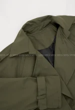 بارانی آستر دار کتان زارا@@کد1004757