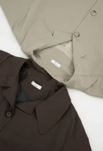 بارانی جلو دکمه آستر دار کد1004809