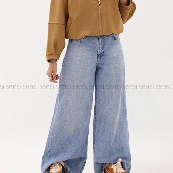 بامبر جلو زیپ جیر آستر دارکد1004656