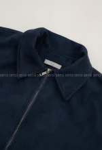 بامبر جلو زیپ جیر آستر دارکد1004656