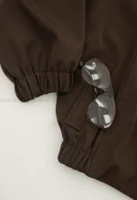 بامبر جلو زیپ سانتانا آستر دار کد1004825