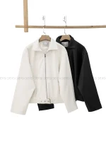 بامبر چرم آستر دار کد1004698