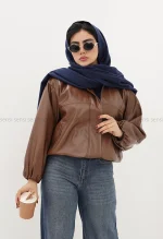 بامبر چرم پایین کش کد1004823