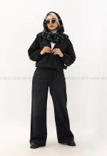 بامبر کتان tc کلاه دار کد1004945