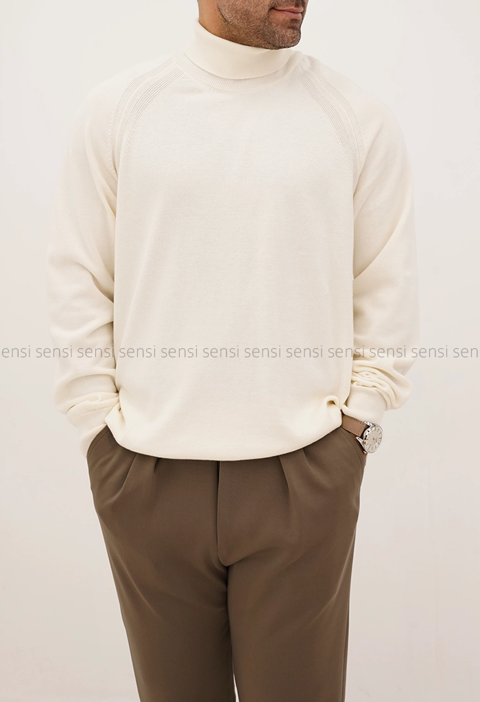 بلوز بافت یقه اسکی مردانه کد20000040