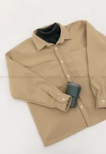 بلوز مردانه فوتر جلو دکمه کد20000026