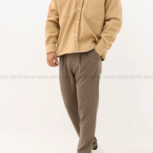 بلوز مردانه فوتر جلو دکمه کد20000026