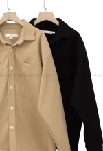 بلوز مردانه فوتر جلو دکمه کد20000026