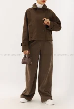 ترنچ کت آستر دار رگلان کد1004812