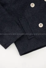 ترنچ کت فوتر یقه ایستاده کد1004826