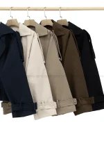 ترنچ کت پایین پیله کد1004623