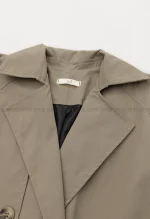 ترنچ کت پایین پیله کد1004623