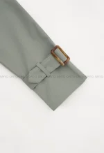 ترنچ کت کتان زارا آستر دارکد1004696