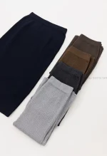 دامن بافت پشت چاک کد1004594