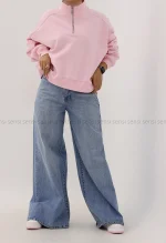 دورس باکسی داخل کرک نیم زیپ کد1004807