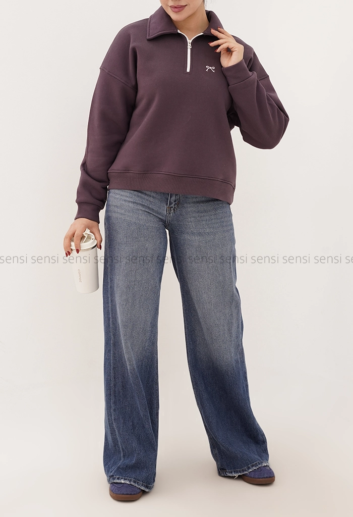 دورس نیم زیپ داخل کرکی کد1004898