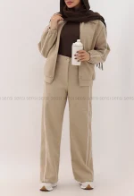 ست بامبر شلوار فوتر کد1004797