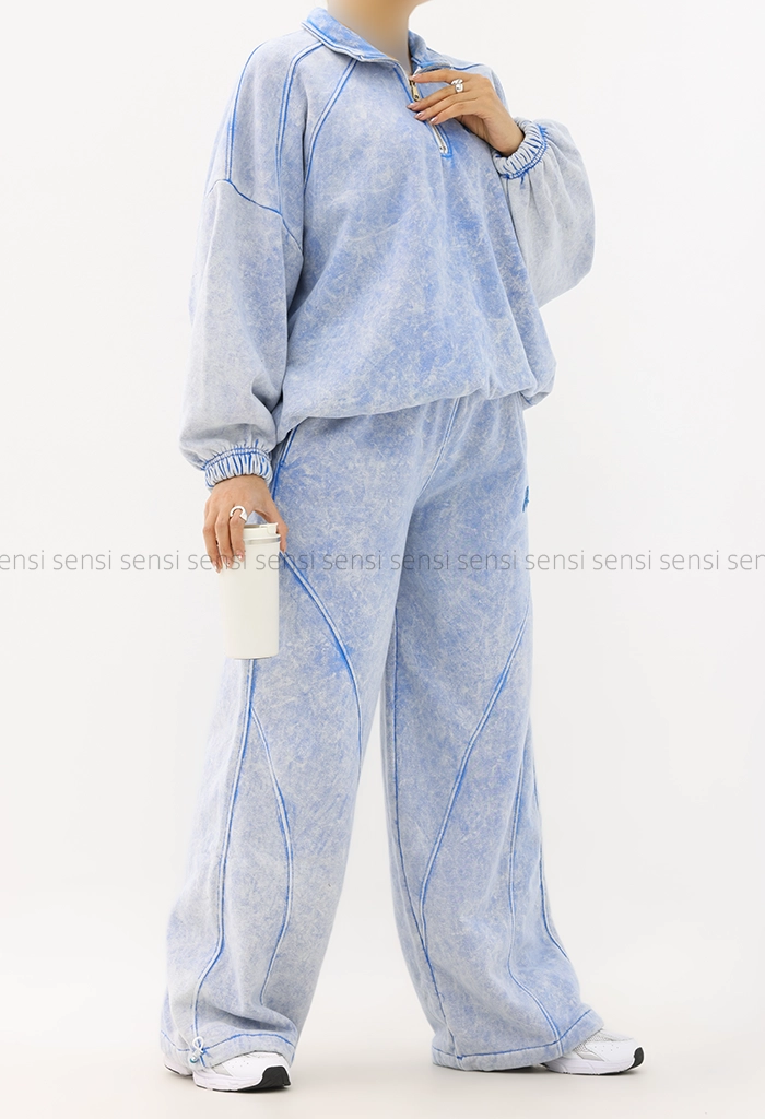 ست نیم زیپ شلوار سنگشور کد1004860