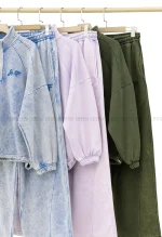 ست نیم زیپ شلوار سنگشور کد1004860