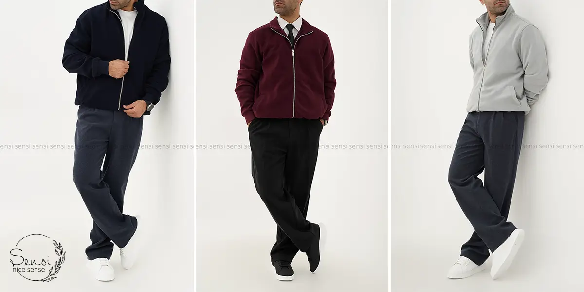 سوییشرت مردانه با کیفیت عالی و طراحی پاییزی