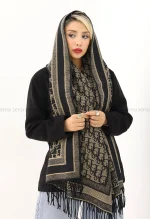 شال بافت موهری dior وارداتی کد1004835