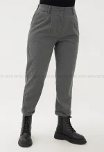 شلوار فوتر کج راه دو دکمه کد1004841