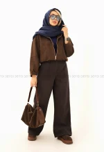 شلوار فوتر کشی ترک کد1004372