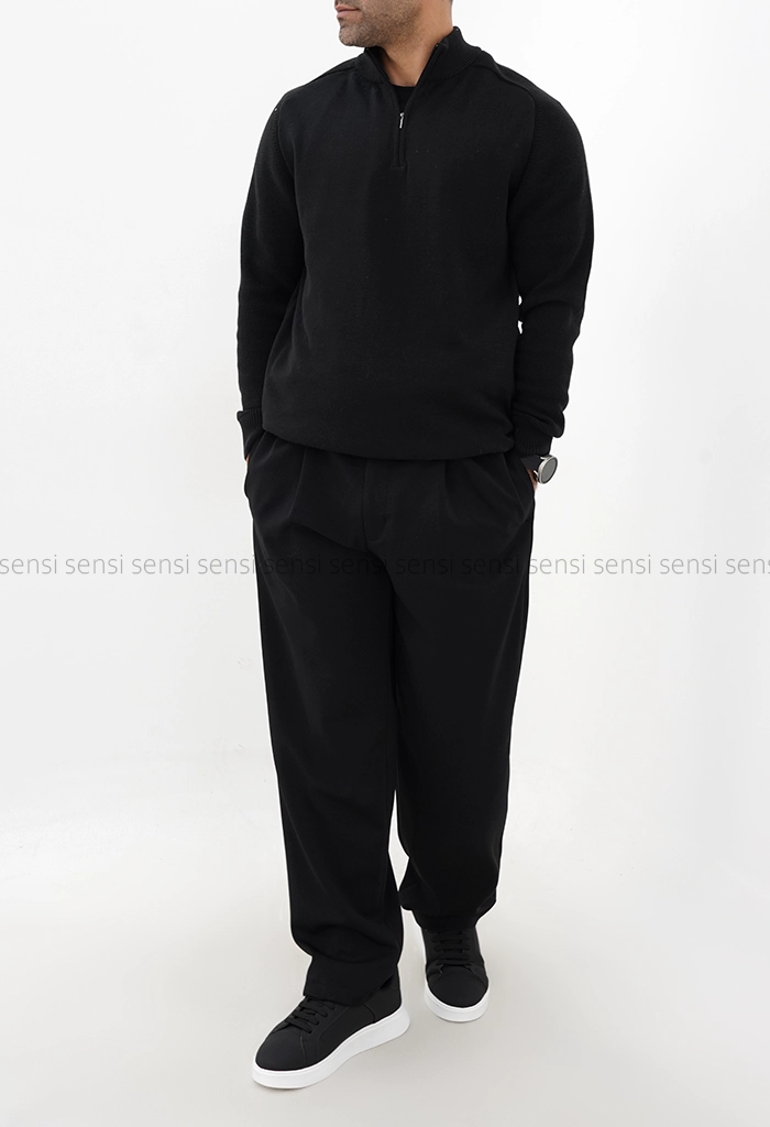 شلوار ماکائو نیم بگ مردانه کد20000030