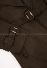 پالتو جیر آستر دار بلند@@ کد1004861