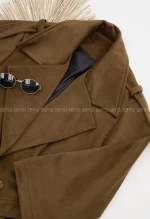 پالتو فوتر اور داخل آستر دار کد1004774