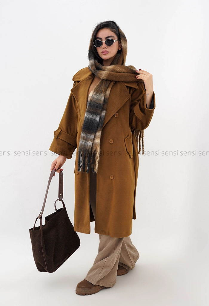 پالتو فوتر اور داخل آستر دار کد1004774