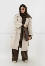 پالتو فوتر اور داخل آستر دار کد1004774